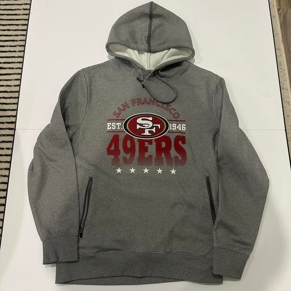 NFL Other - SF 49ers Grey Men's Medium Hoodie NFL team apparel pullover sweater
